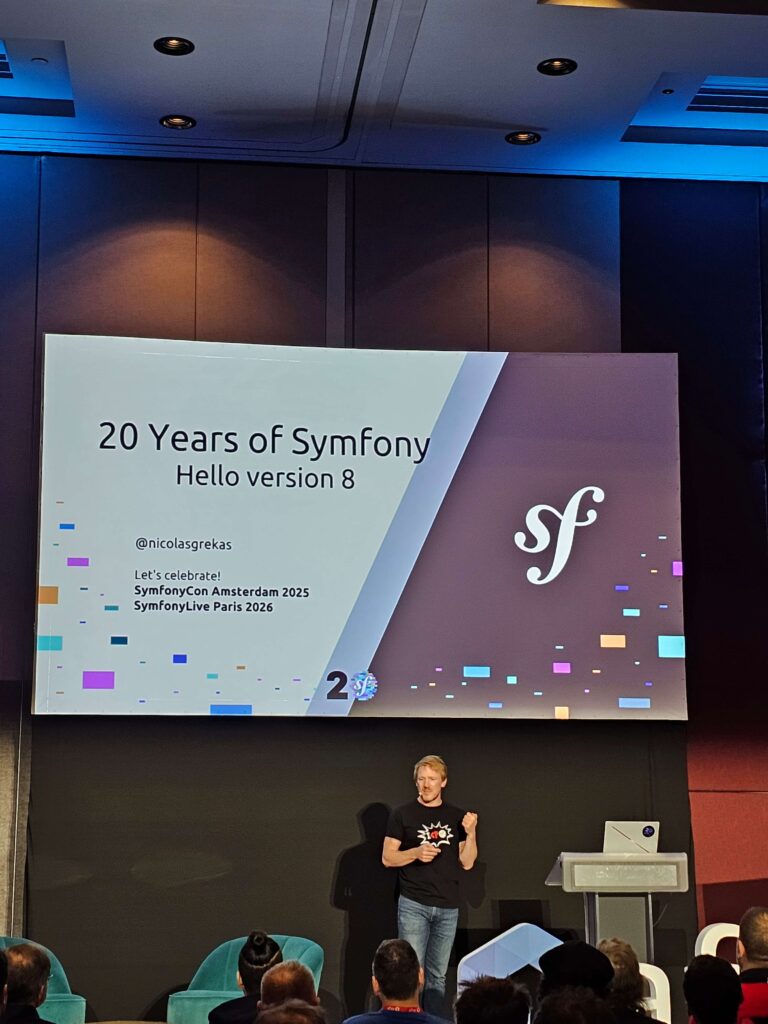 20 ans de Symfony, et maintenant la version 8!