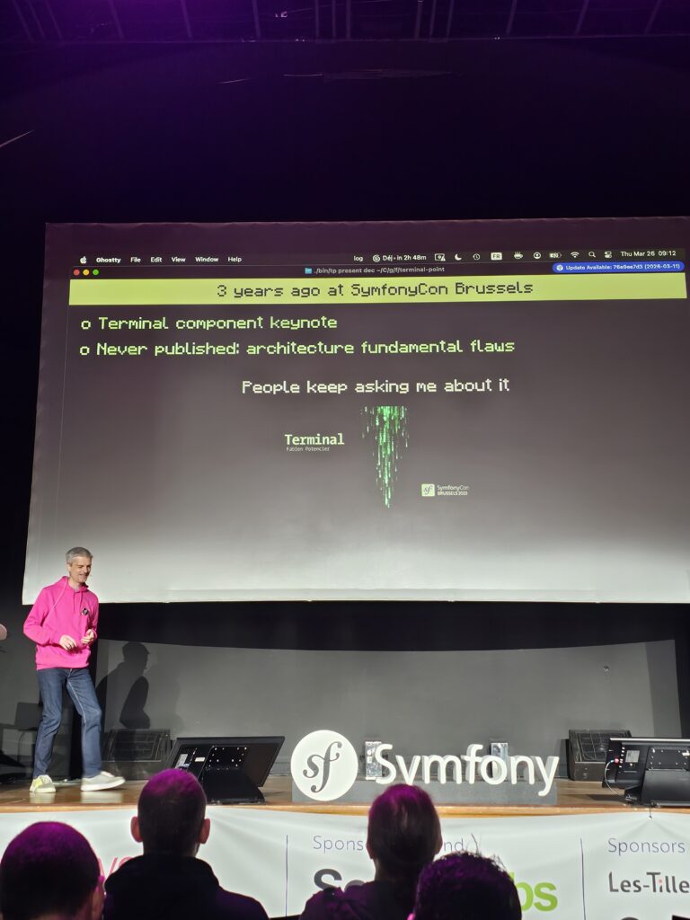 Concevoir des TUI en PHP : le composant Symfony Terminal